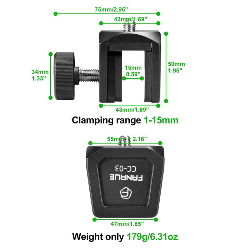 Load image into Gallery viewer, FANAUE Car window telescope Clip for observation binoculars, car window mount for tripod head Hunting camera phone mount adapter