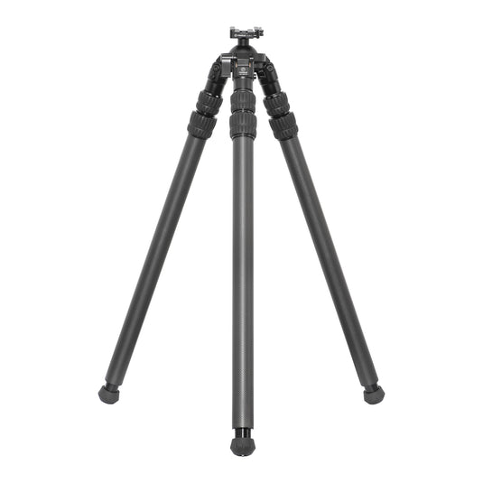FANAUE HTC-4030-65 Inverted Carbon Fiber Tripod For Hunting Shooting (3 Section,Load 30kg)