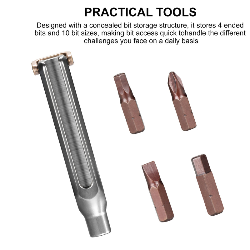 Load image into Gallery viewer, FANAUE Titanium Pocket Screwdriver, Precision Screwdriver Set, Professional Grade Magnetic Repair Tool Kit for Electronics.