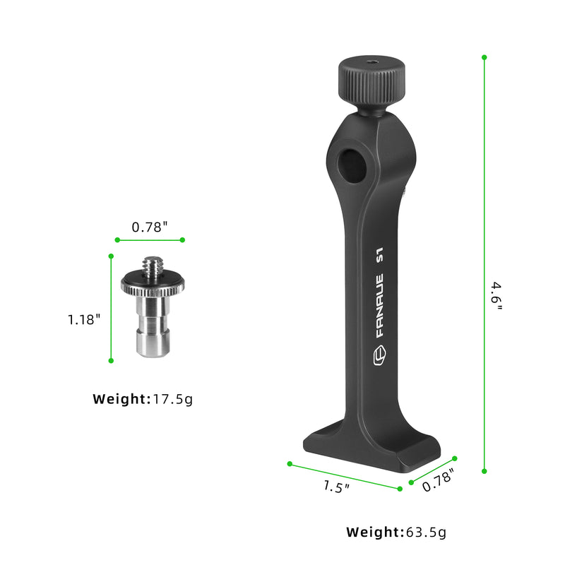Load image into Gallery viewer, FANAUE Quick Release Binocular Tripod Adapter,Compatible with Arca Ball Head and 1/4 Thread Head