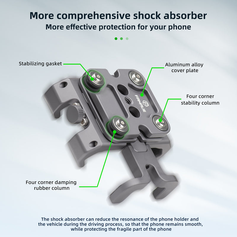Load image into Gallery viewer, FANAUE CPC-09T Phone Mount with Shock Absorber