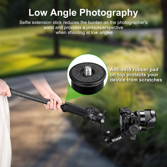 FANAUE Gimbal Extension Pole Carbon Fiber Extension