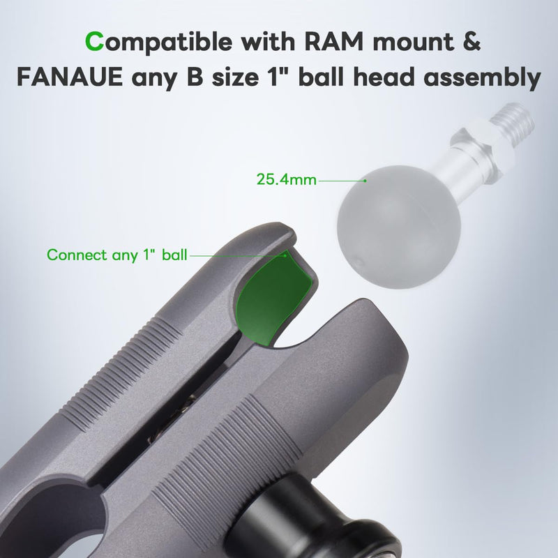 Load image into Gallery viewer, FANAUE Double Socket arm 60F with Anti-Theft Function