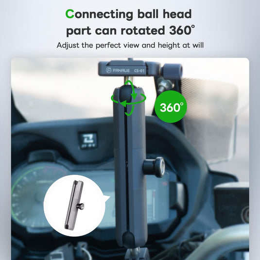 FANAUE Double Socket arm 150F with Anti-Theft Function