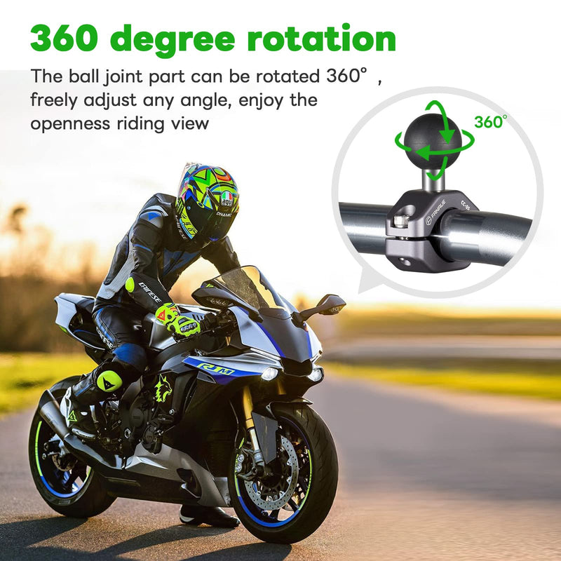 Load image into Gallery viewer, FANAUE Motorcycle Phone Mount Adapter with Shock Absorption Anti-Theft Function