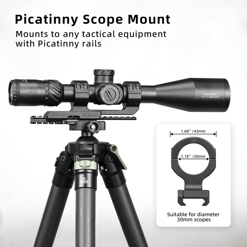 Load image into Gallery viewer, FANAUE One Piece Scope Mount 30mm 0MOA Mounts For Rifle Sight For Picatinny Rail Precision Shooting Hunting Sights Accessories