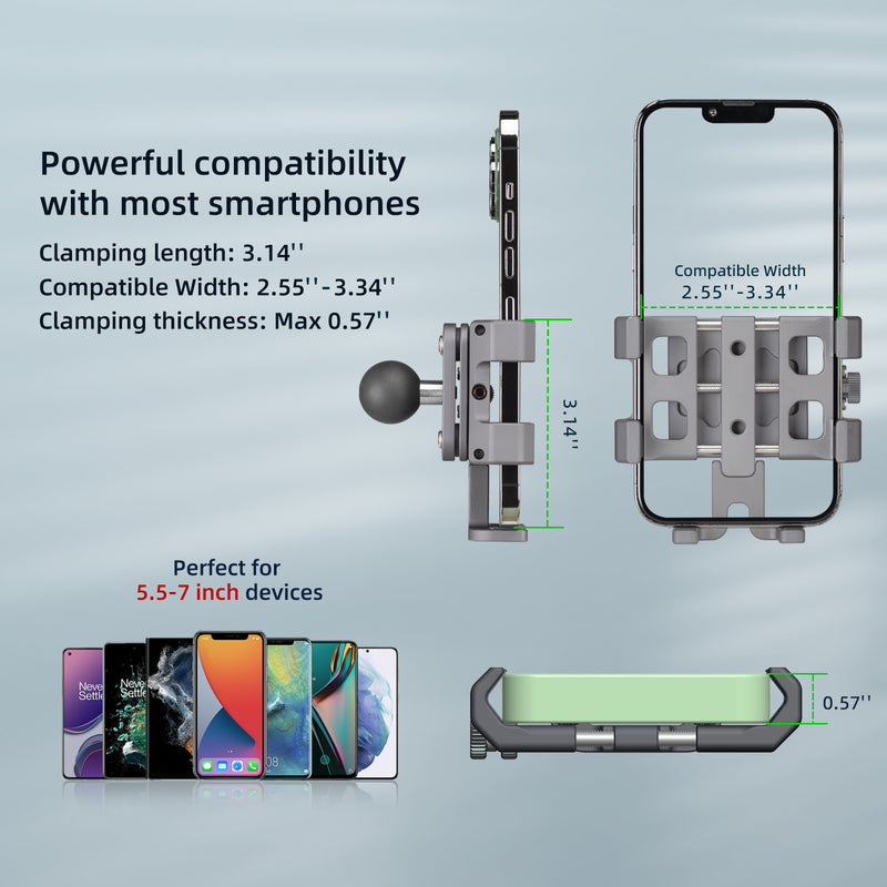 Load image into Gallery viewer, FANAUE CPC-09T Phone Mount with Shock Absorber
