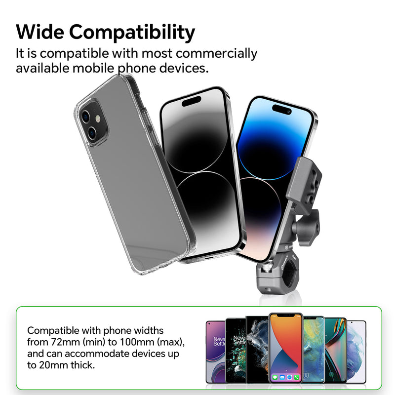 Load image into Gallery viewer, FANAUE Phone Mount For Motorcycles and Bicycles