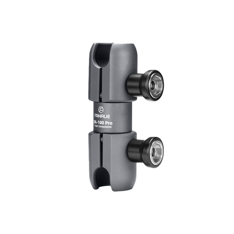 Load image into Gallery viewer, FANAUE Composite Dual-sided 360° rotation Double Socket Swivel Arm Compatible with RAM Mounts 1" Ball Components