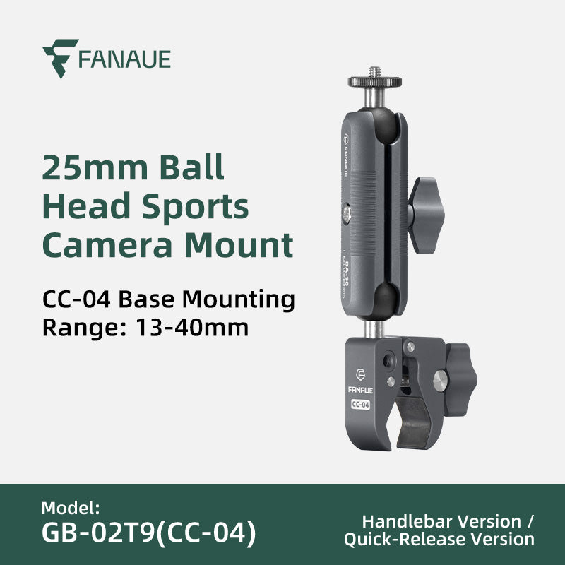 Load image into Gallery viewer, FANAUE GB-02T Action Camera Mount / Universal Action Camera Holder
