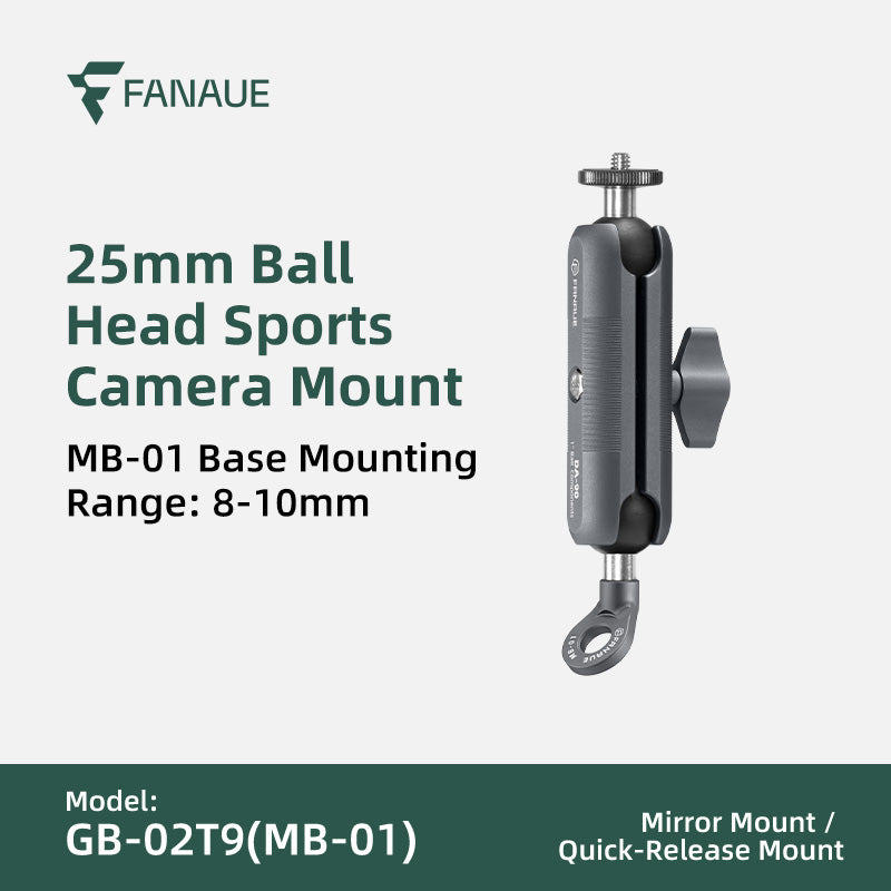 Load image into Gallery viewer, FANAUE GB-02T Action Camera Mount / Universal Action Camera Holder