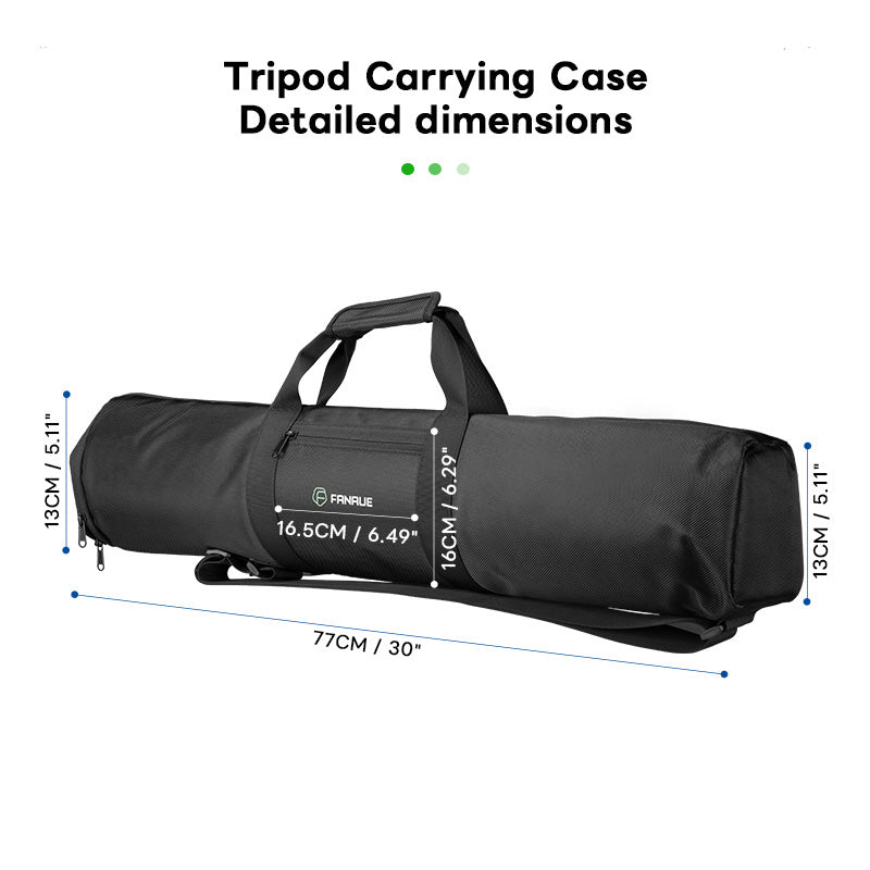 Load image into Gallery viewer, FANAUE 77cm Photography Handbag Hunting Tripod Black Waterproof Bag