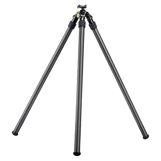 FANAUE ST-45D Carbon Fiber Tripod  With Arca Swiss quick release plate clamp with Rotating Ball Head Adapter,Load 44lb/20kg