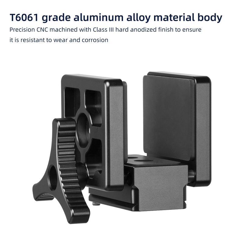 Load image into Gallery viewer, FANAUE GS-01 Arca Swiss Hunting Tripod Clamp with Quick Release Plate for Enhanced Accuracy in Hunting and Shooting