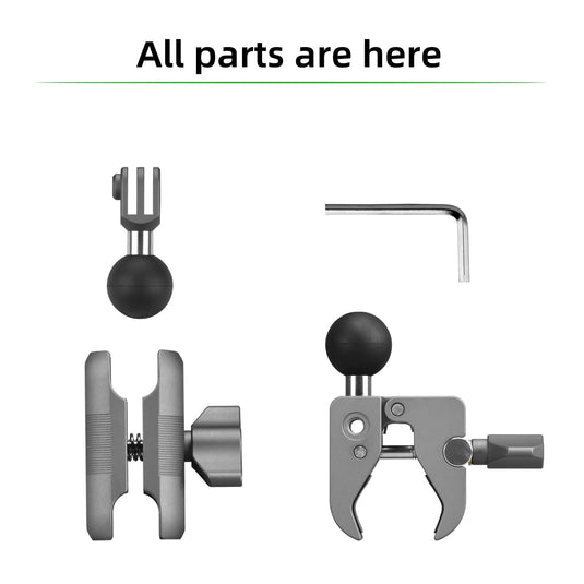 FANAUE CC-04 Strong Rod Clamp with DA-60 Double Socket Arm