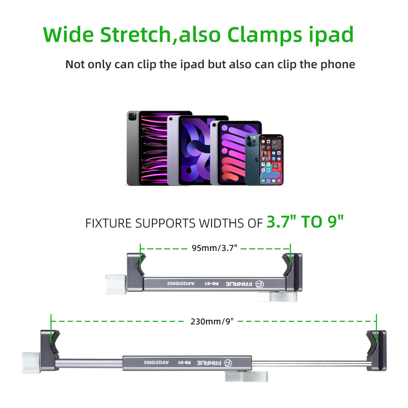 Load image into Gallery viewer, FANAUE Universal Ipad Kits Holder for 3.7”-9”