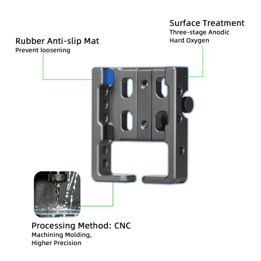 FANAUE CPC-07 Smartphone Holder with Detachable 1" Ball Head