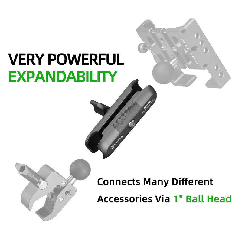 Load image into Gallery viewer, FANAUE DA-90 Double Socket Arm with Dual 1" Ball sockets