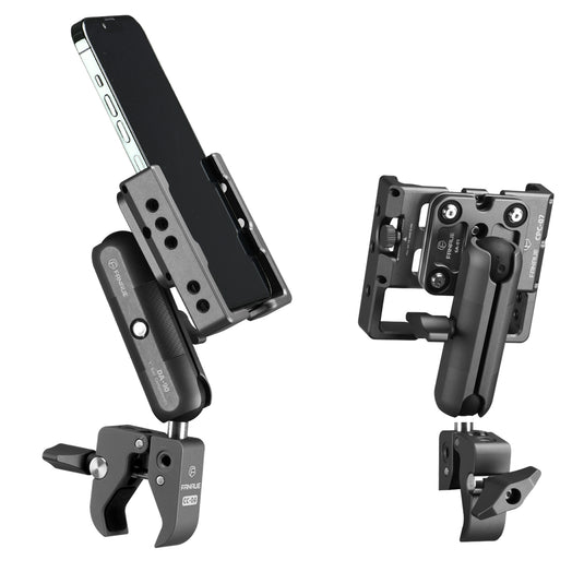 FANAUE 360 Rotation Shock Absorber Universal Motorbike Phone Mount