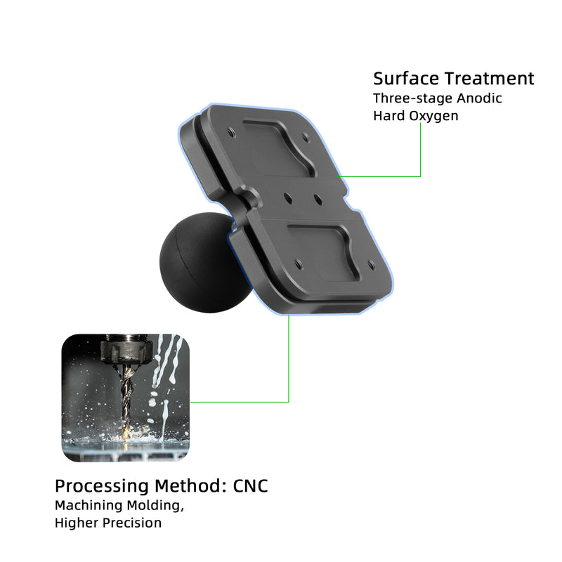 Load image into Gallery viewer, FANAUE SA-01 Mobile Phone Mount Shock Absorber with Detachable 1" Ball Head