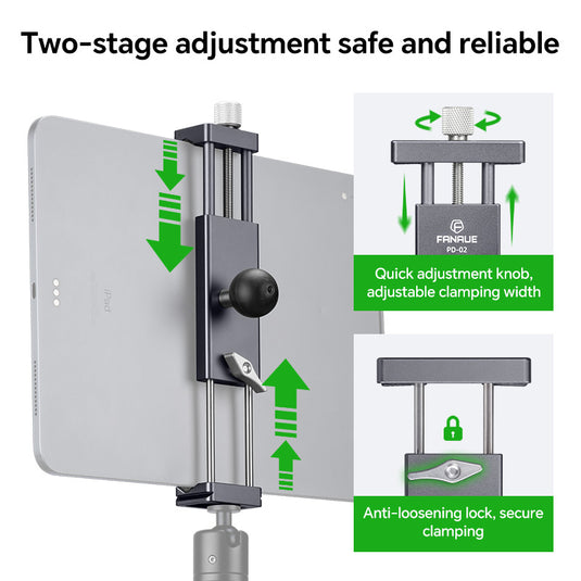 FANAUE Car Rear Seat Tablet Mount / Tablet Mount for Rearview Mirror