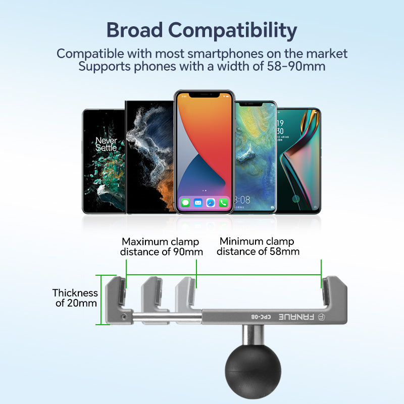 Load image into Gallery viewer, FANAUE Car Phone holder With Single Suction Cup
