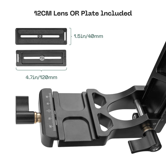 FANAUE  360 Degree Panoramic Gimbal Head Aluminum Load 66 lbs (30 Kgs)(PG-02)