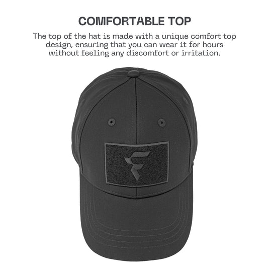 FANAUE M1 Baseball Cap With Velcro design attachbadges logo