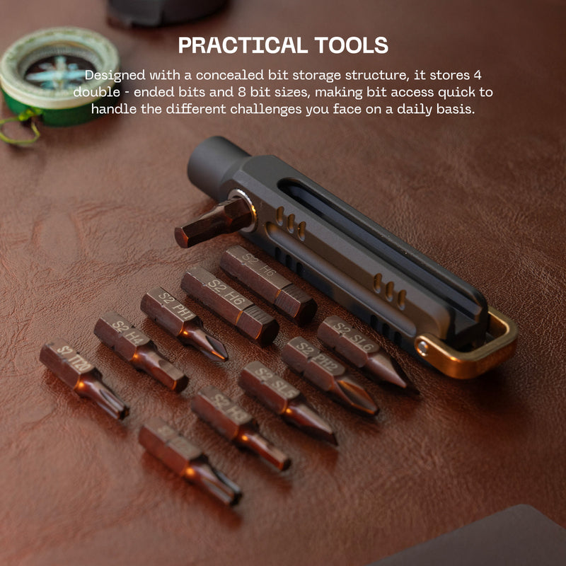 Load image into Gallery viewer, FANAUE S2 Steel Pocket Screwdriver/Magnetic Repair Tool Kit(PW-03)
