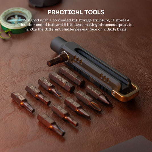 FANAUE S2 Steel Pocket Screwdriver/Magnetic Repair Tool Kit(PW-03)