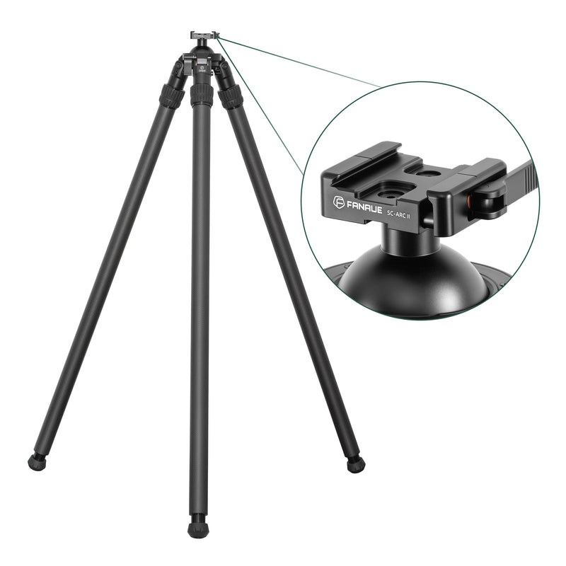 Load image into Gallery viewer, FANAUE Inverted Tripod with SC-ARCⅡClamp For Hunting Shooting
