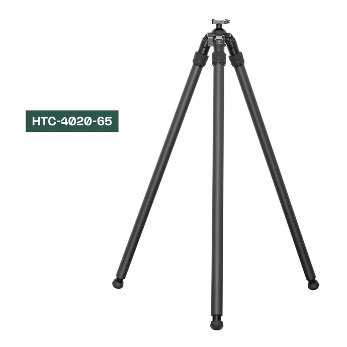 FANAUE HTC series Interted Carbon Fiber Tripod For Hunting Shooting,Compatible With Arca Swiss And Picatinny Rail (2/3 section,Load:30kg)