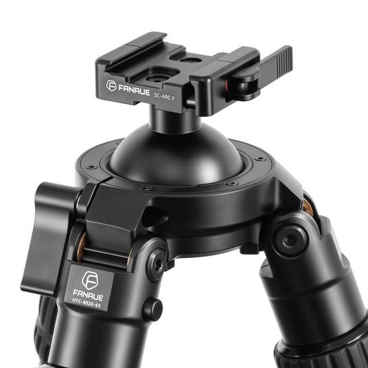 FANAUE Inverted Tripod with SC-ARCⅡClamp For Hunting Shooting