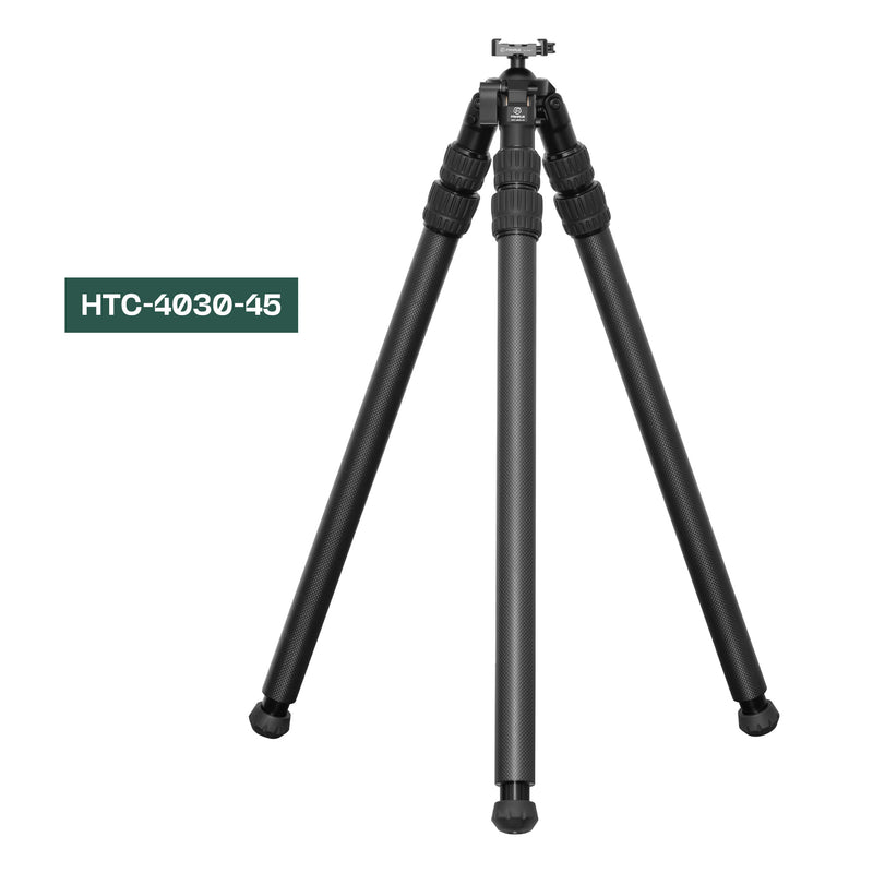 Load image into Gallery viewer, FANAUE HTC series Interted Carbon Fiber Tripod For Hunting Shooting (2/3 section,Load:30kg)
