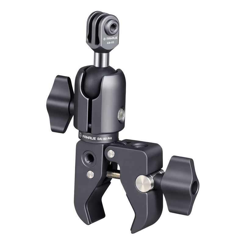 Load image into Gallery viewer, FANAUE Action Camera Mount with Super Crab Shaped Clamp
