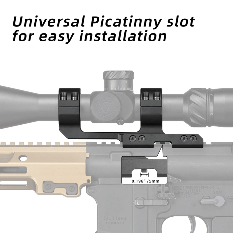 Load image into Gallery viewer, FANAUE One Piece Scope Mount 30mm 0 MOA Mounts For Rifle Sight For Picatinny Rail Precision Shooting Hunting Sights Accessories
