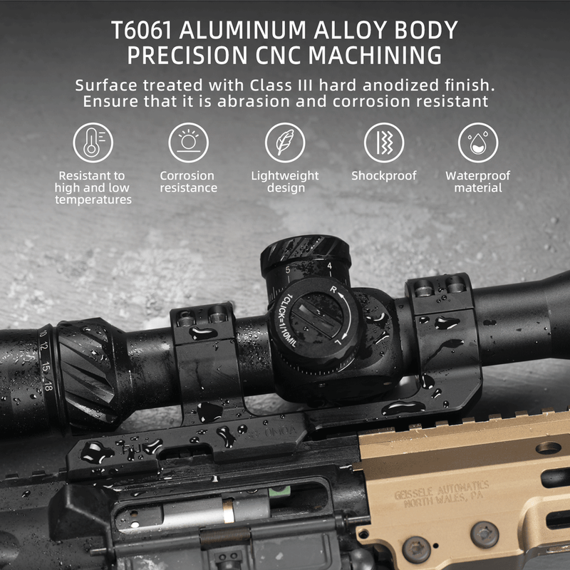 Load image into Gallery viewer, FANAUE One Piece Scope Mount 30mm 0 MOA Mounts For Rifle Sight For Picatinny Rail Precision Shooting Hunting Sights Accessories
