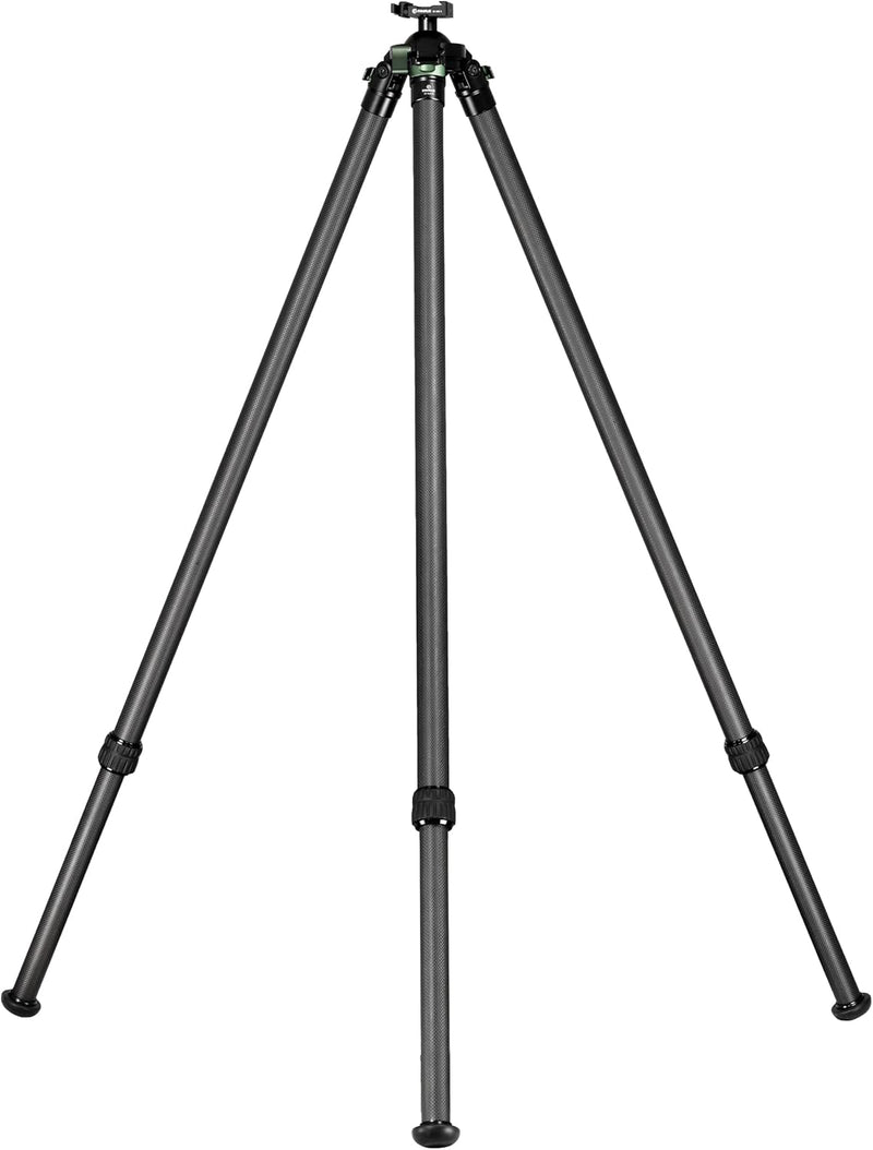 Load image into Gallery viewer, FANAUE ST-3620-65 Hunting Tripod Quick Release Plate Features Arca Swiss Dovetail Mount Carbon Fiber Tripod with Rotating Ball Head Adapter, Shooting Rifle Stand with Trigger System Load 55.12lb/25kg
