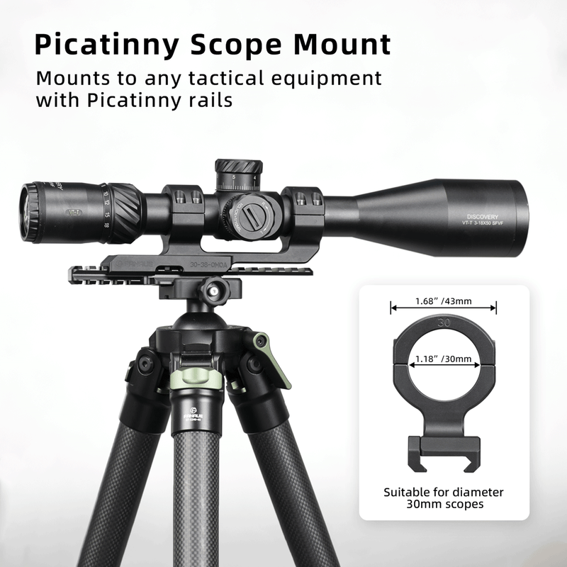 Load image into Gallery viewer, FANAUE One Piece Scope Mount 30mm 0 MOA Mounts For Rifle Sight For Picatinny Rail Precision Shooting Hunting Sights Accessories
