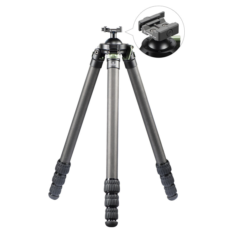 Load image into Gallery viewer, FANAUE ST-3640-65T Hunting Tripod Set（Tripod+Bino Adapter+Saddle rest）Load 25kg
