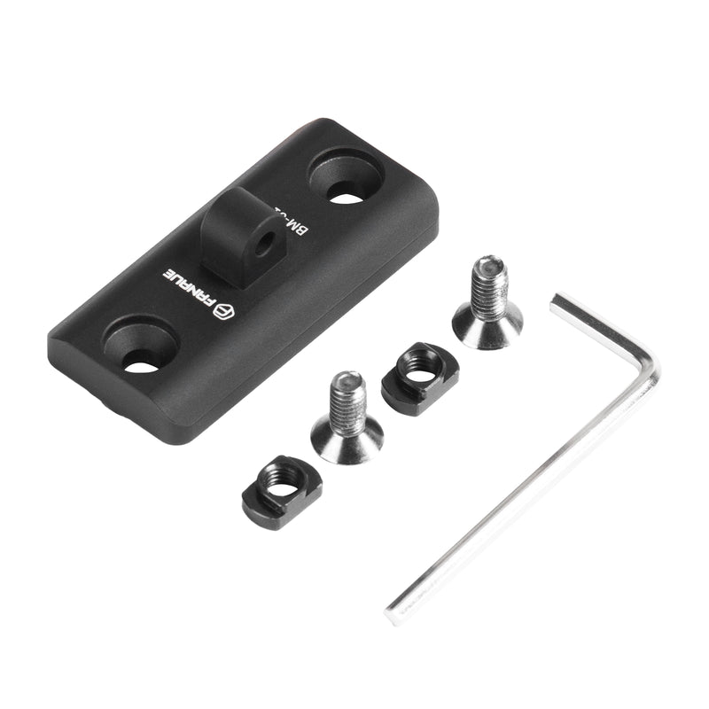 Load image into Gallery viewer, FANAUE BM-01 Bipod Adapter Bipod Mount Sling Stud 3 T-Nuts 3 Screws and 1 Wrench (Mlok bipod Adapter)
