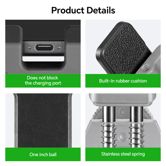 FANAUE Motorcycle Phone Mount With 1 inch Ball