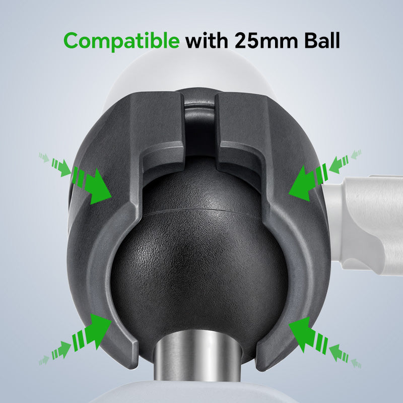 Load image into Gallery viewer, FANAUE Single Socket Arm Fit 25mm Ball Compatible with RAM mount 1&quot;Ball
