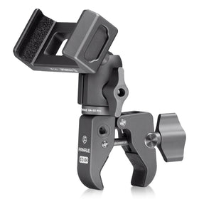 FANAUE CPC-06TP Strong Rod Clamp Phone Mount For Motorcycles Bicycles.