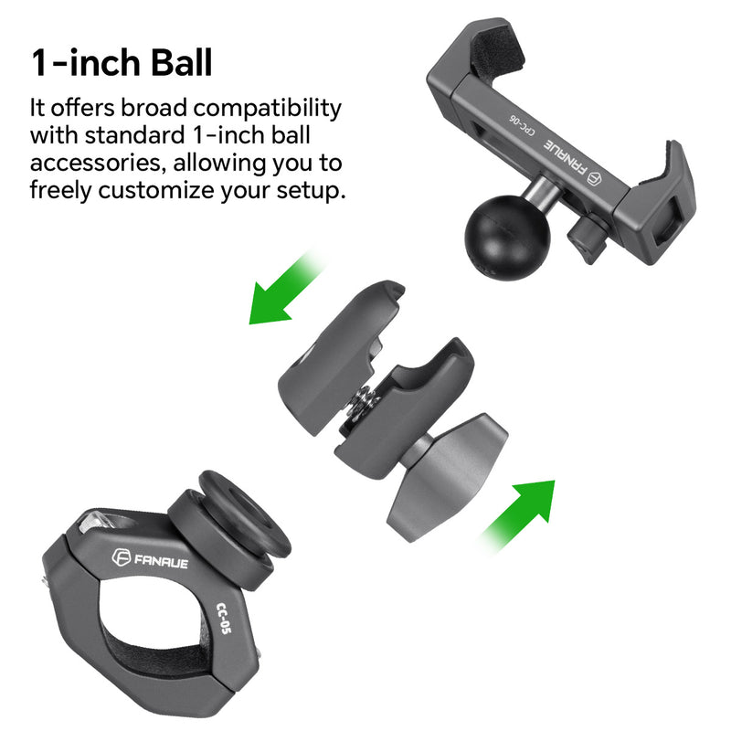 Load image into Gallery viewer, FANAUE Phone Mount For Motorcycles and Bicycles
