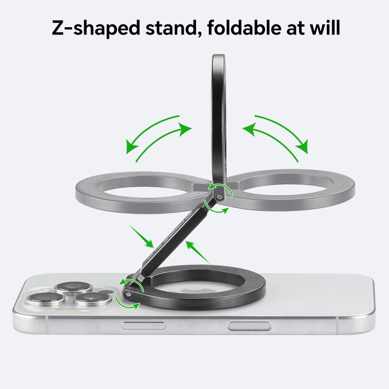Load image into Gallery viewer, FANAUE MS-04 Dual-Sided Magnetic Folding Phone Stand
