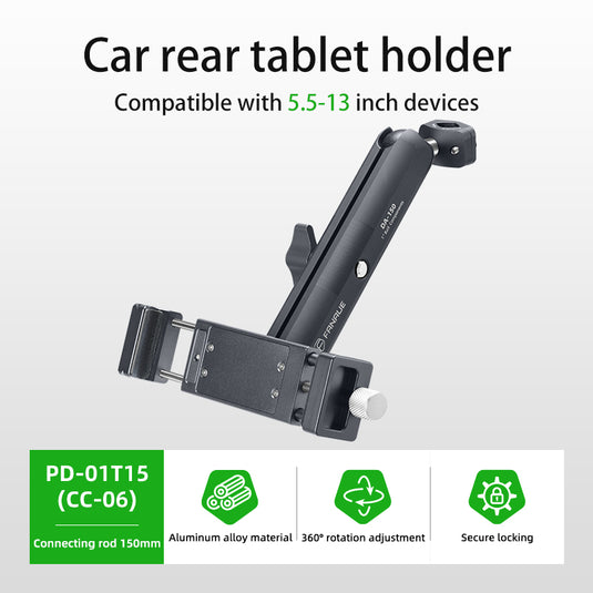 FANAUE Car Rear Seat Tablet Mount / Tablet Mount for Rearview Mirror