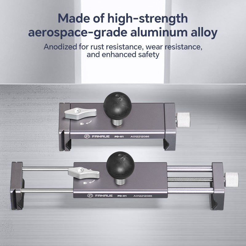 Load image into Gallery viewer, FANAUE Tablet mount for Motorcycle Compatible With  Width Of The Ipad 95-225mm
