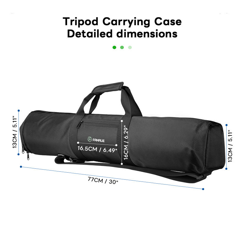 Load image into Gallery viewer, FANAUE 77cm Photography Handbag Hunting Tripod Black Waterproof Bag
