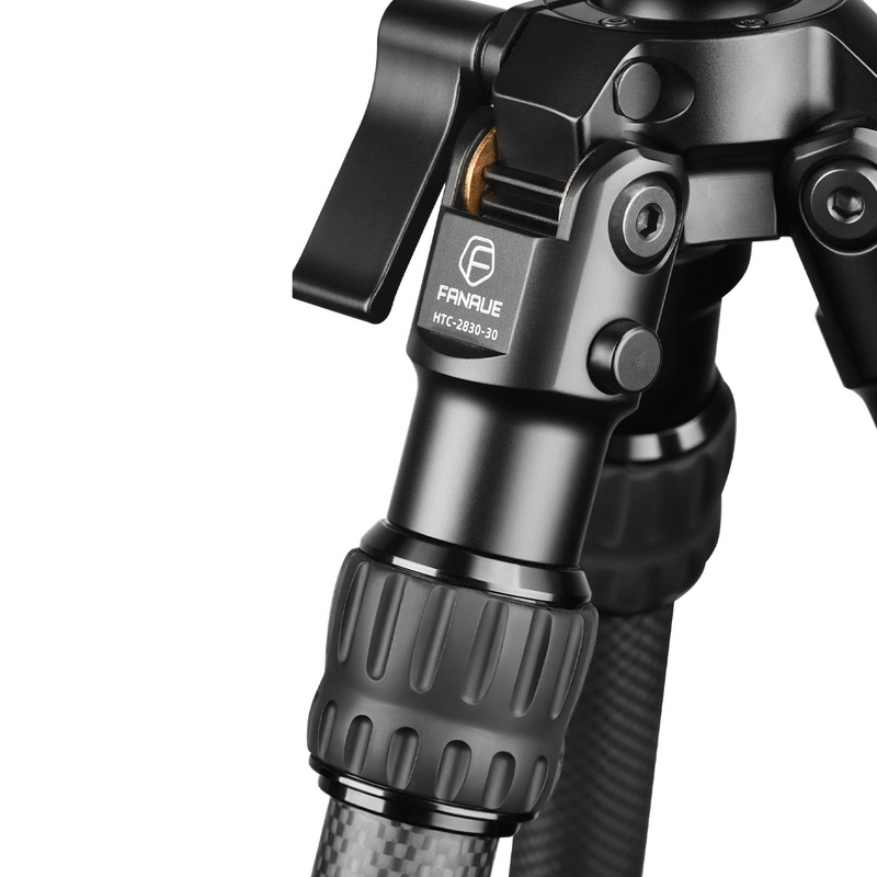 Load image into Gallery viewer, FANAUE HTC-2830-30 Inverted Carbon Fiber Tripod Comptiable With ARCA Swiss Standard for Photography and hunting Load 10kg
